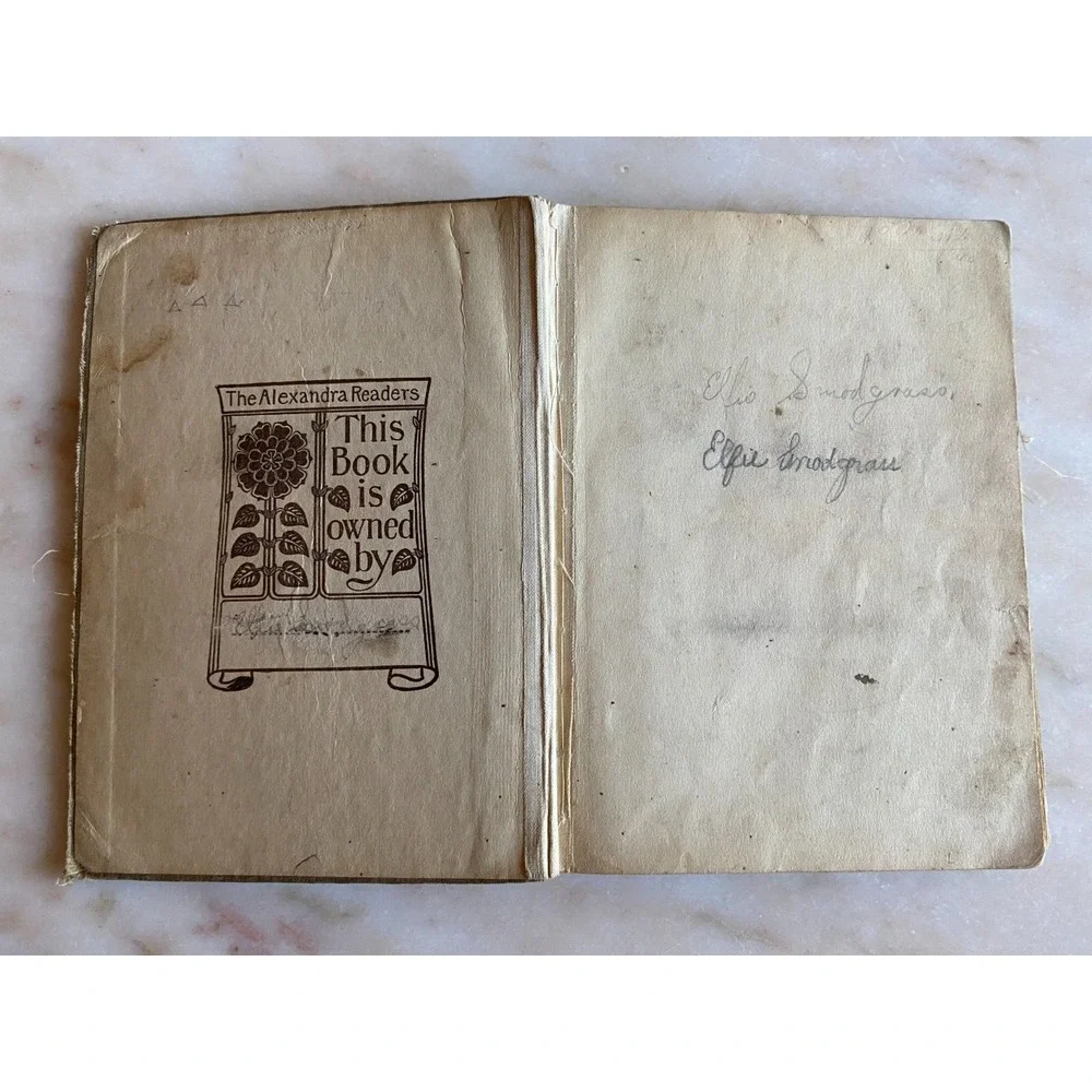 Antique The Alexandra‎ Readers Second Book Reader - Macmillan Co. of Canada 1913